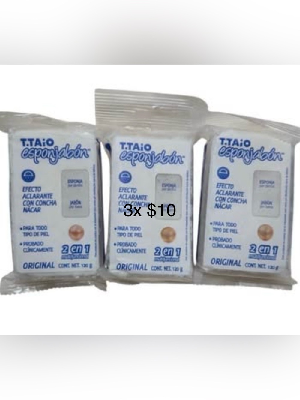 Esponjabón 3 Whitening Soap